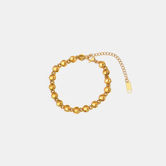 18K Gold-Plated Titanium Steel Bracelet -  LOOCK MAKET