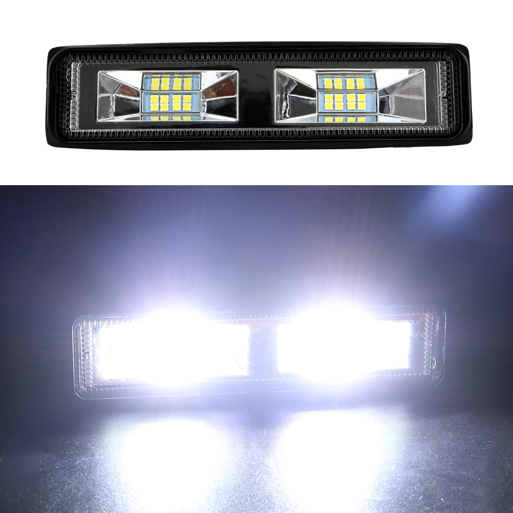 LEEPEE LED Headlights 12-24V For Auto Motorcycle Truck  Tractor Trailer Offroad Working Light 36W LED Work Light Spotlight