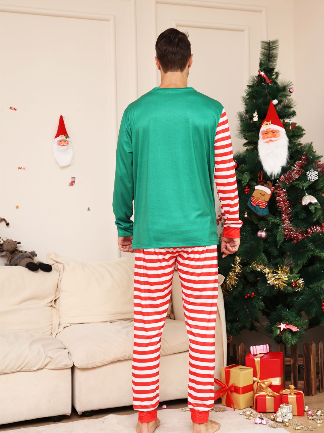 Full Size MERRY CHRISTMAS Top and Pants Set -  LOOCK MAKET