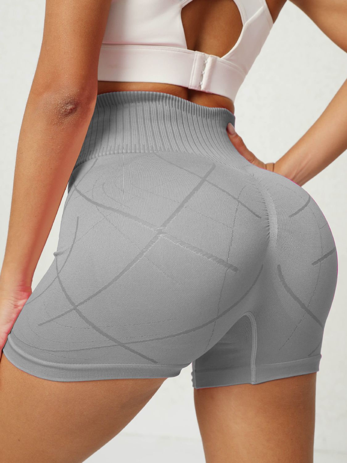 High Waist Active Shorts -  LOOCK MAKET