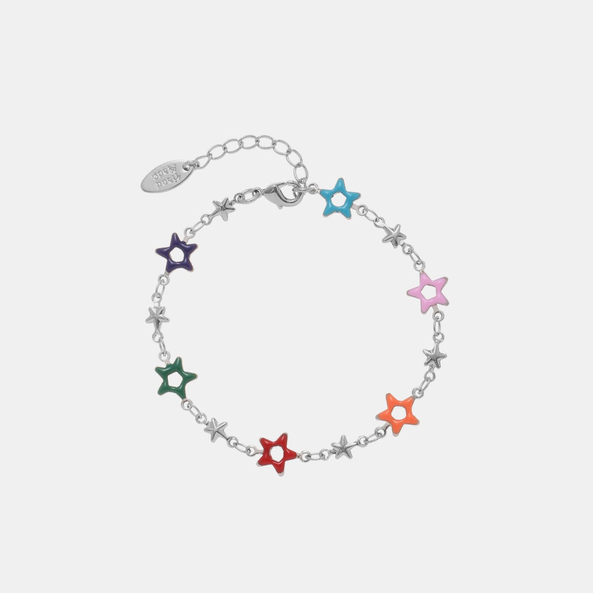 Copper Drip Oil Star Bracelet -  LOOCK MAKET