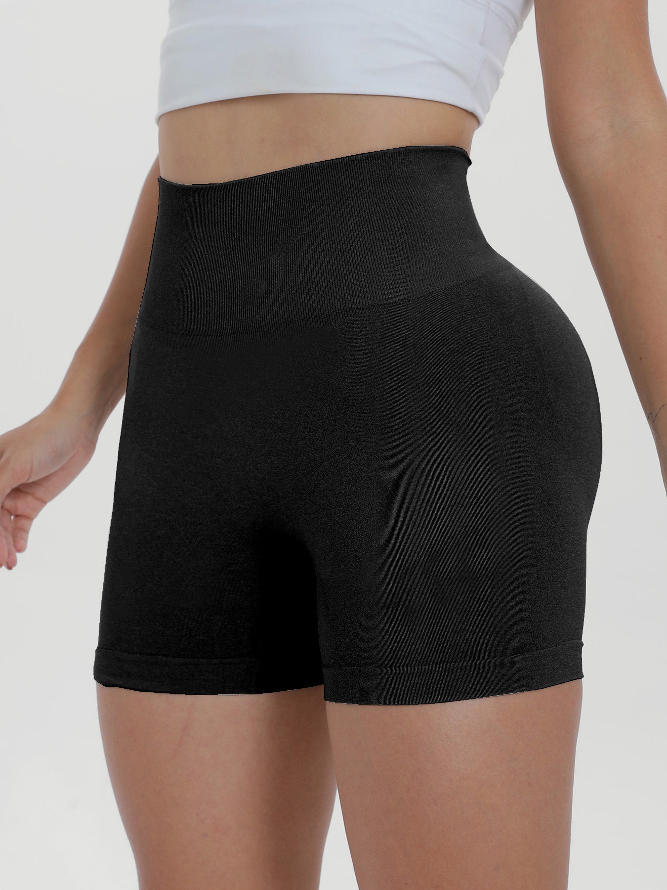 High Waist Active Shorts -  LOOCK MAKET