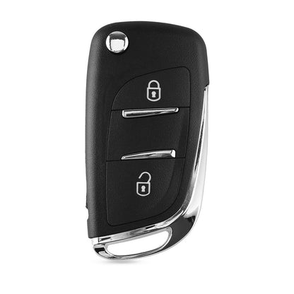 KEYYOU Modified Filp Folding Remote Car Key Shell Case For Peugeot 207 307 407 408 308 For Citroen C4 C2 HU83/VA2 Blade CE0536