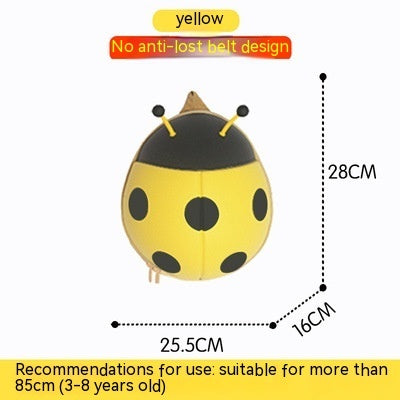 Cute Ladybug Backpack Children's Schoolbag Cartoon