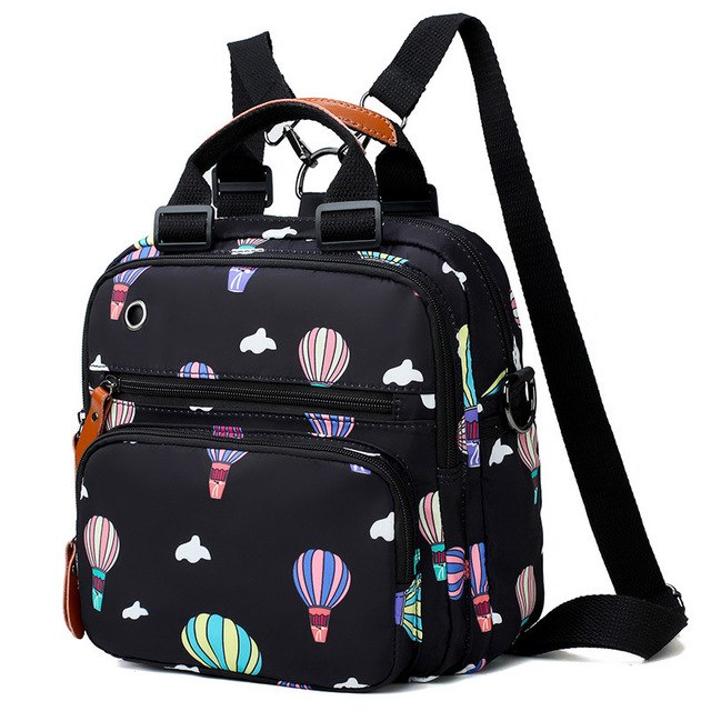 Baby Diaper Bag Mummy Maternity Travel Balloon Printing Backpack Large Capacity Newborn Nursing Milk Bottle Keep Warm Bag