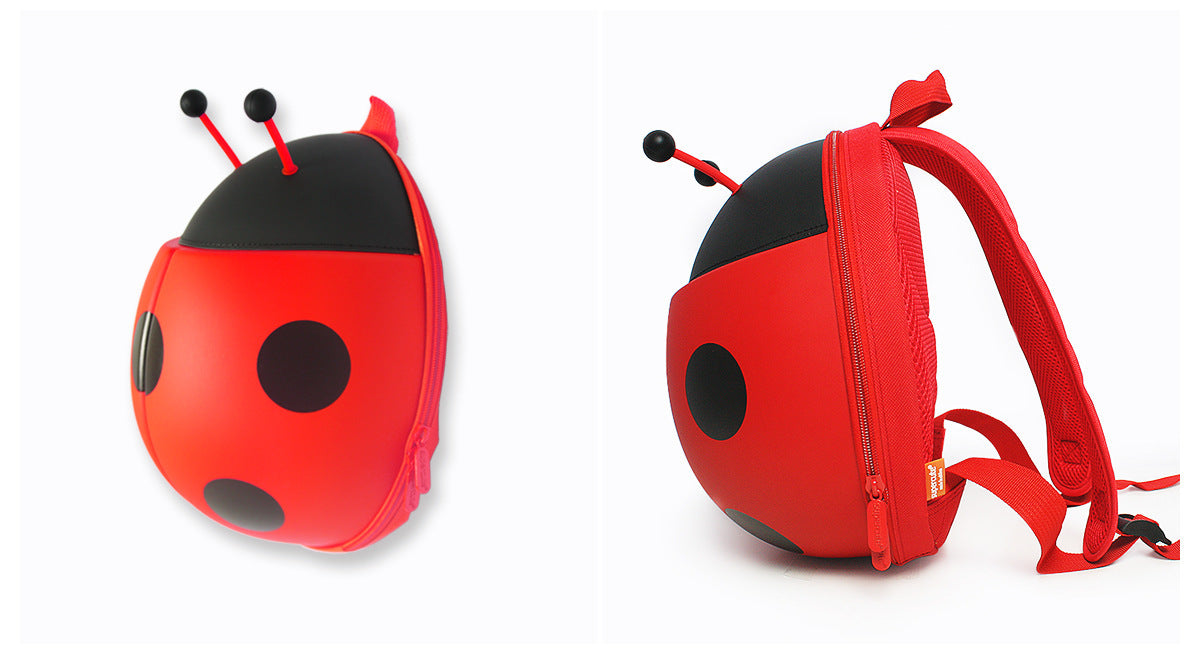 Cute Ladybug Backpack Children's Schoolbag Cartoon