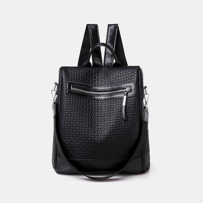 PU Leather Backpack Bag -  LOOCK MAKET