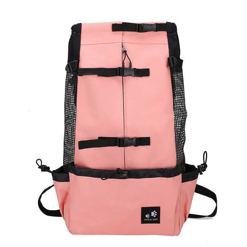 Pet Shoulder Traveler Backpack Medium And Large Dogs Exposed Bag Ventilation And Breathable Washable Outdoor Backpack