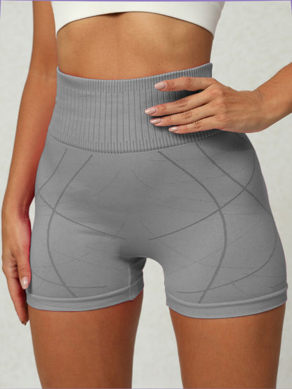 High Waist Active Shorts -  LOOCK MAKET