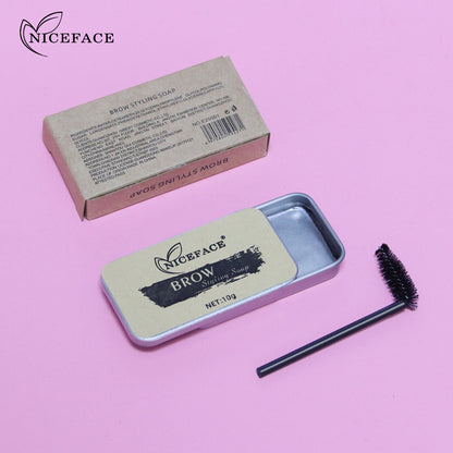 NICEFACENew Wild Colorless Eyebrow Styling Soap Eyebrow Cream Mascara Long Lasting Natural Eyebrow Soap