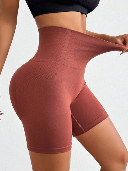 Seamless High Waist Active Shorts -  LOOCK MAKET