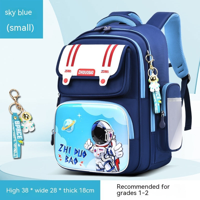 Astronaut Backpack For Elementary School Students, Super Light Weight Reduction And Spine Protection