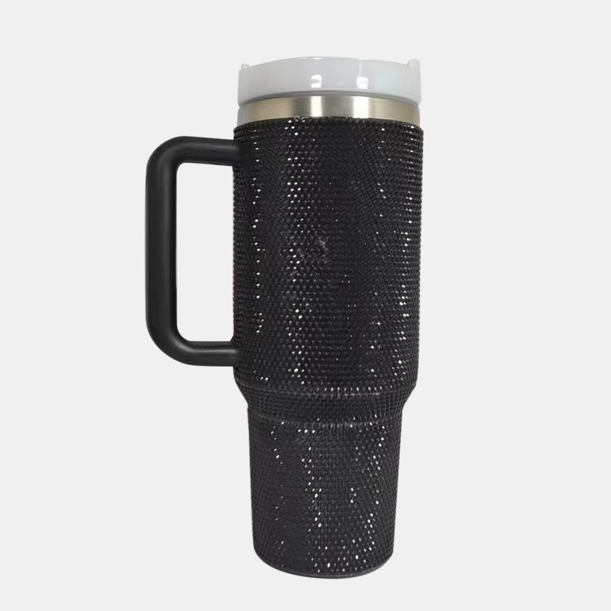 Rhinestone Stainless Steel Tumbler with Straw -  LOOCK MAKET