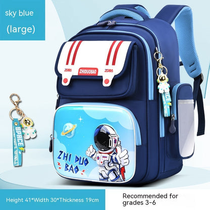 Astronaut Backpack For Elementary School Students, Super Light Weight Reduction And Spine Protection