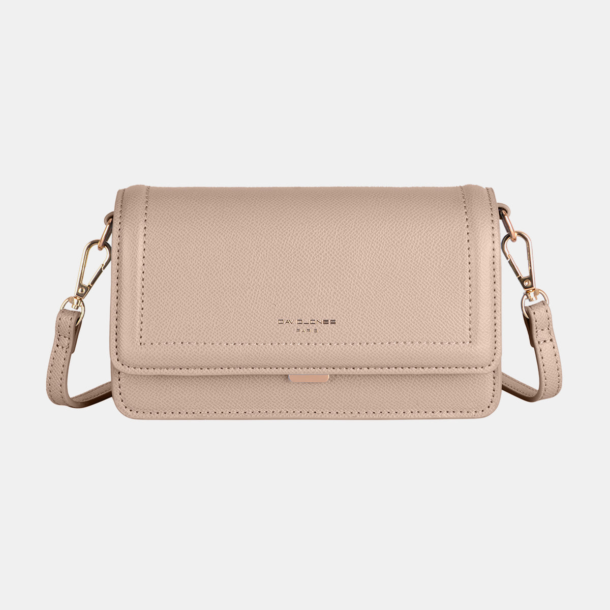 David Jones PU Leather Crossbody Bag -  LOOCK MAKET