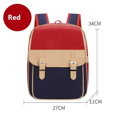 Waterproof Decompression British Style Kindergarten Backpack