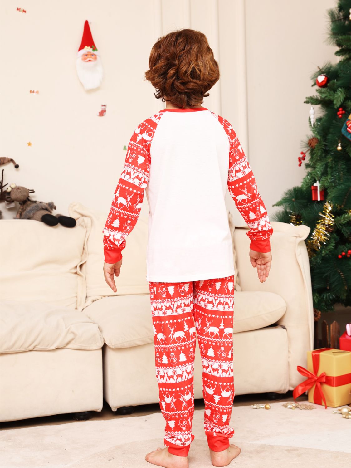 Christmas Long Sleeve Top and Pants Set -  LOOCK MAKET