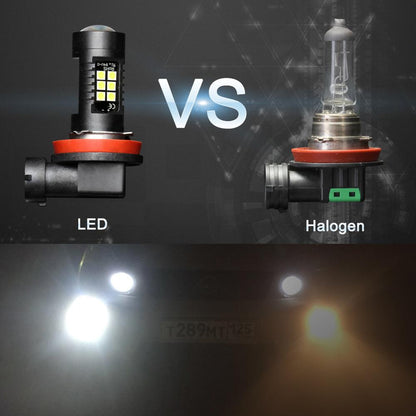 2Pcs H8 H11 Led HB4 9006 HB3 9005 Fog Lights Bulb 3030SMD 1200LM 6000K White Car Driving Running Lamp Auto Leds Light 12V 24V