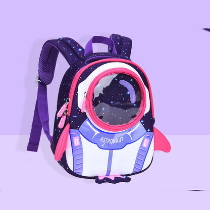 Anti-lost Cute Cartoon Love Backpack For Boys And Girls