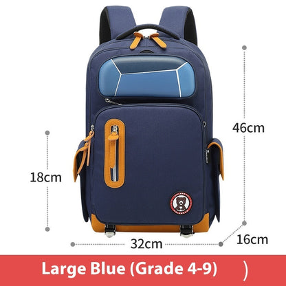 Transparent, Waterproof And Hard-wearing Student Schoolbag