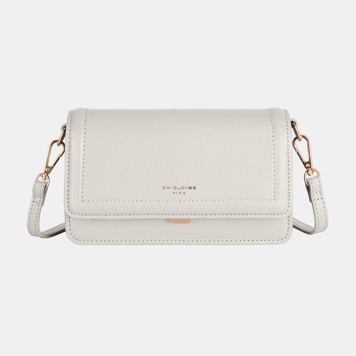 David Jones PU Leather Crossbody Bag -  LOOCK MAKET