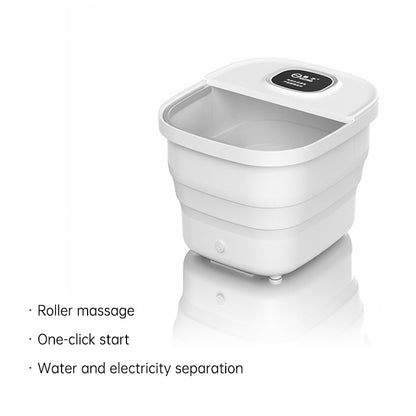 Foldable Remote Control Portable Pedicure Bubble Foot Spa Bath Massager Machine Electric Foot Massager Bath Spa