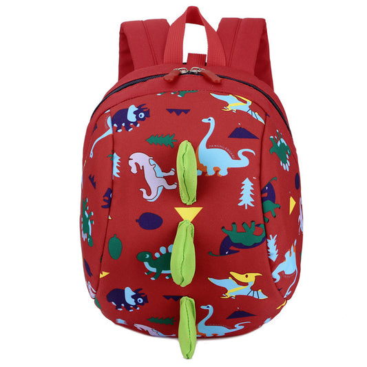 Infants and children with traction rope 1-2-3 years old boys and girls lost children's small schoolbag lovely children's shoulder knapsack