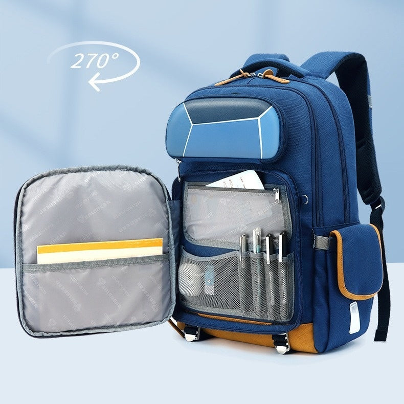 Transparent, Waterproof And Hard-wearing Student Schoolbag