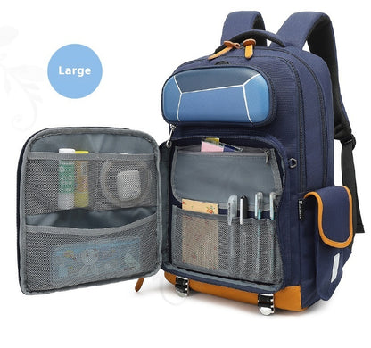 Transparent, Waterproof And Hard-wearing Student Schoolbag