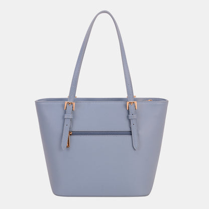 David Jones PU Leather Tote Bag -  LOOCK MAKET