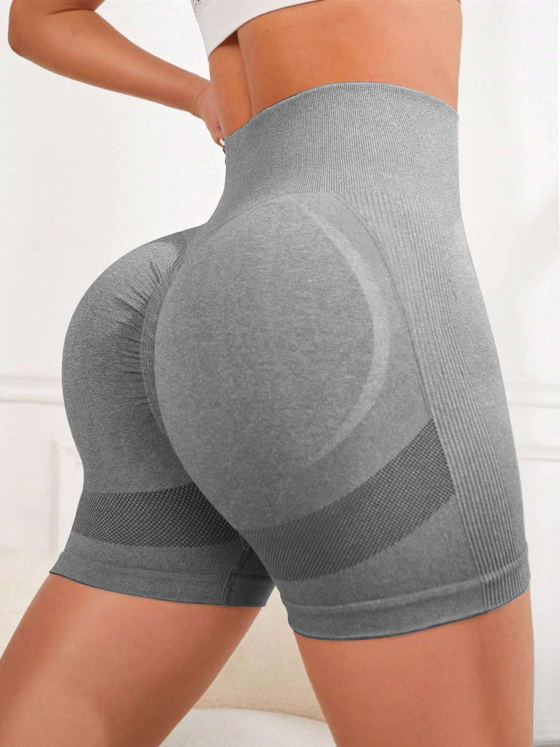 High Waist Active Shorts -  LOOCK MAKET