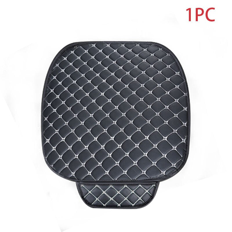 Car Seat Cover Set Universal Leather Car Seat Covers Protection Auto Seats Cushion Pad Mats Chair Protector Interior Accessories