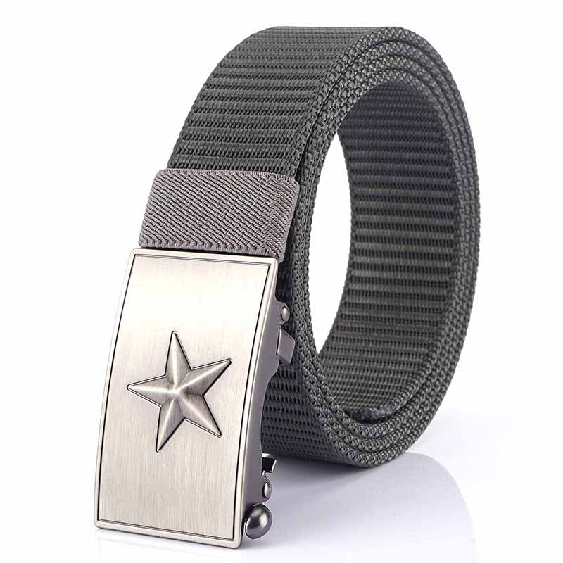 Inner Nylon Belt Toothless Automatic Buckle Outdoor Tooling Tactical Male Land Fire Belt