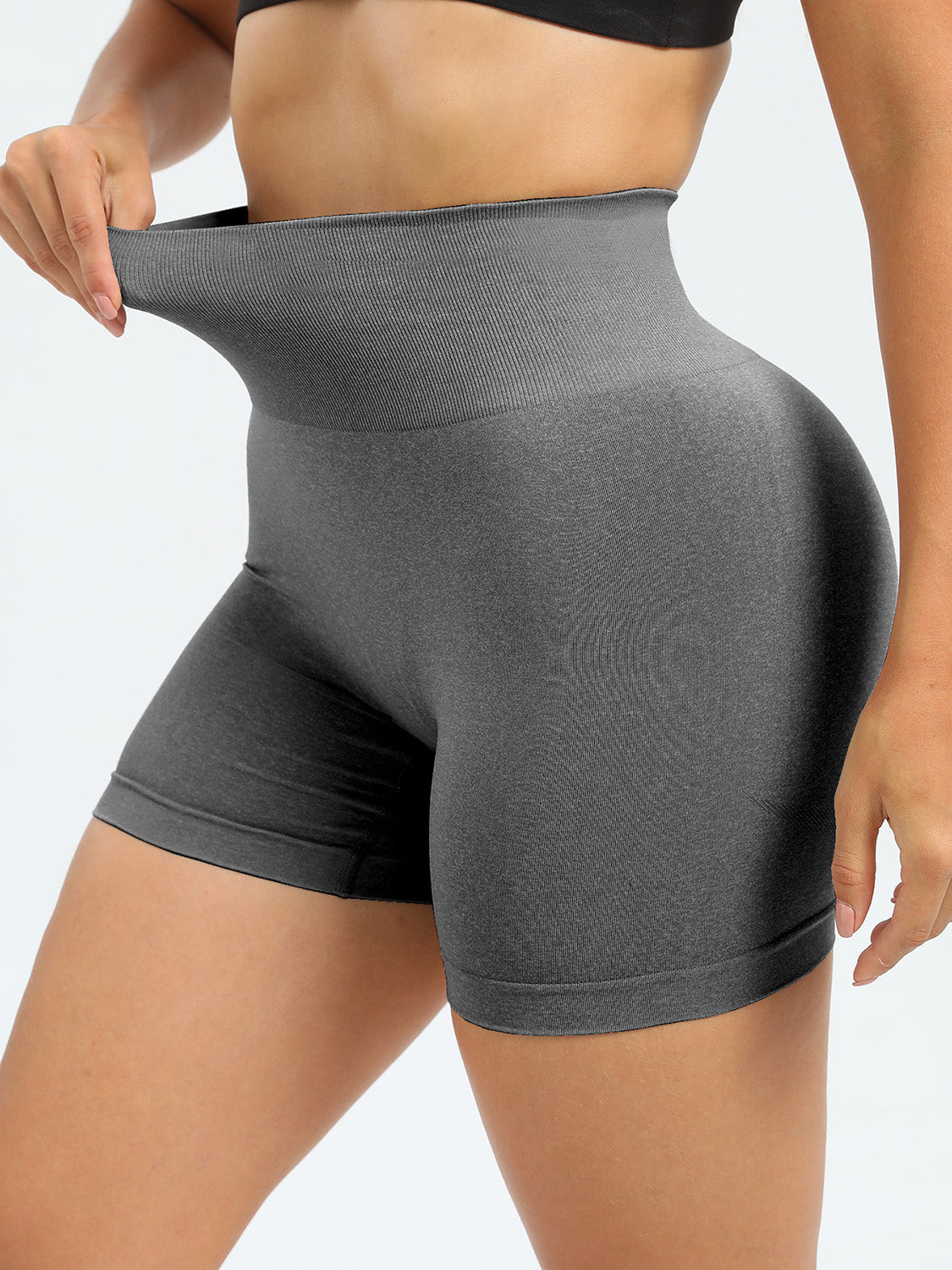 High Waist Active Shorts -  LOOCK MAKET