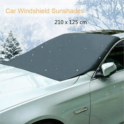 Automobile Magnetic Sunshade Cover Car Windshield Snow Sun Shade Waterproof Protector Cover Car Front Windscreen Cover