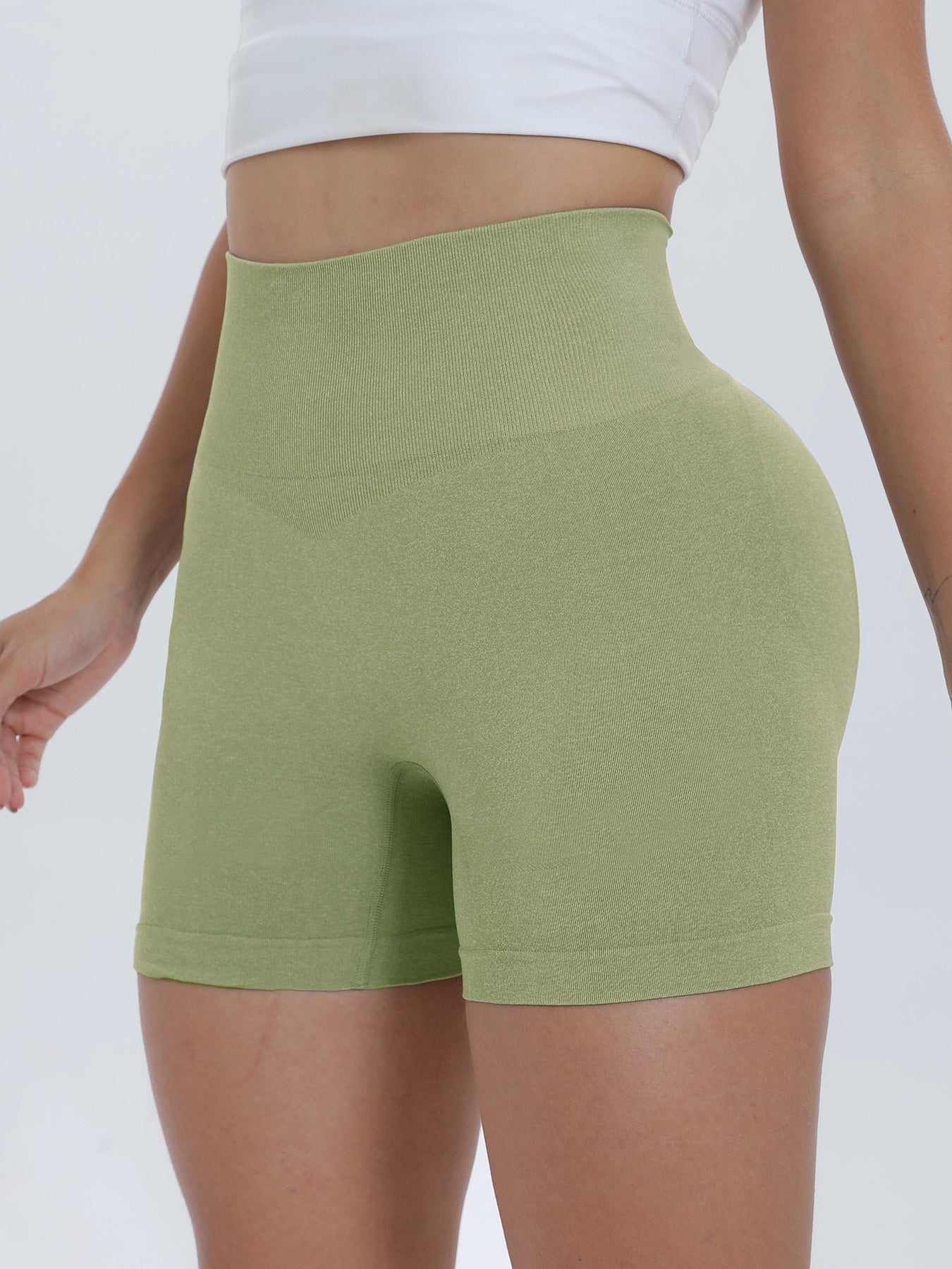 High Waist Active Shorts -  LOOCK MAKET