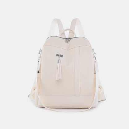 Tassel Oxford Cloth Backpack Bag -  LOOCK MAKET