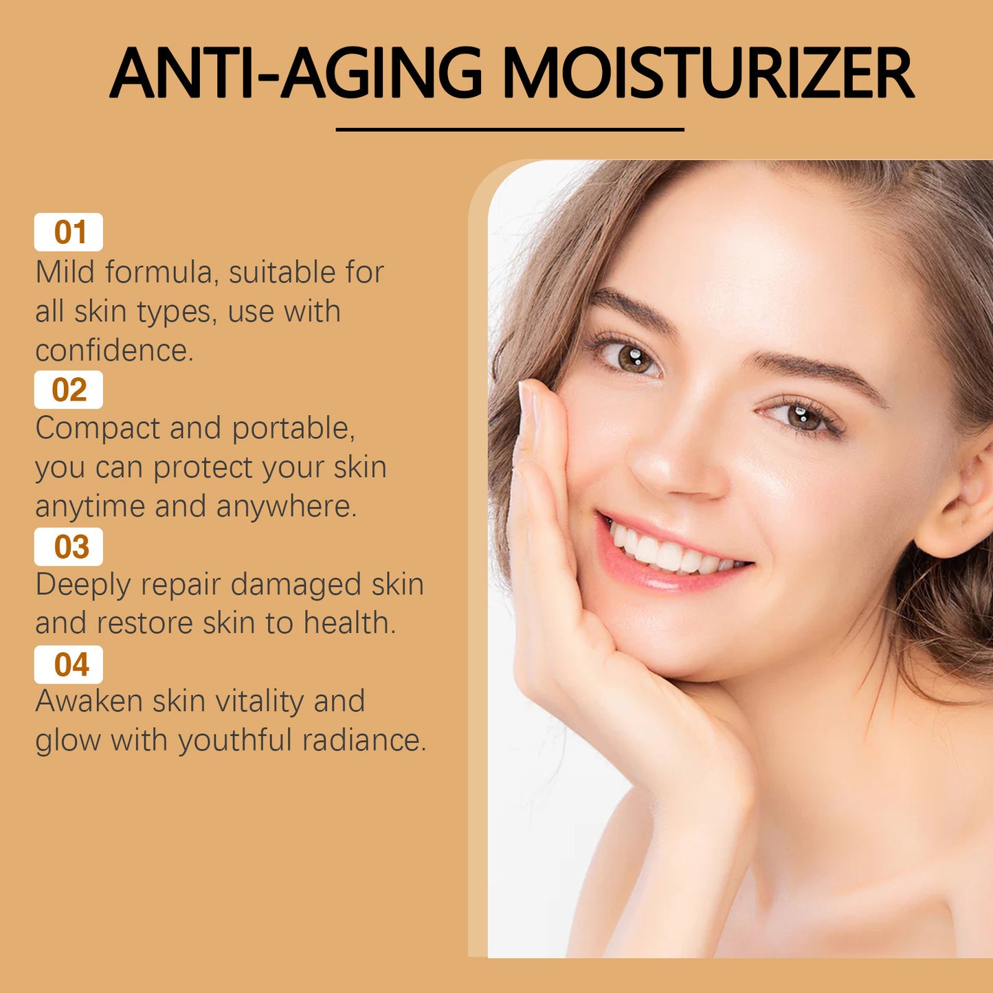 Anti-aging Moisturizer Hydrates And Lightens Lines