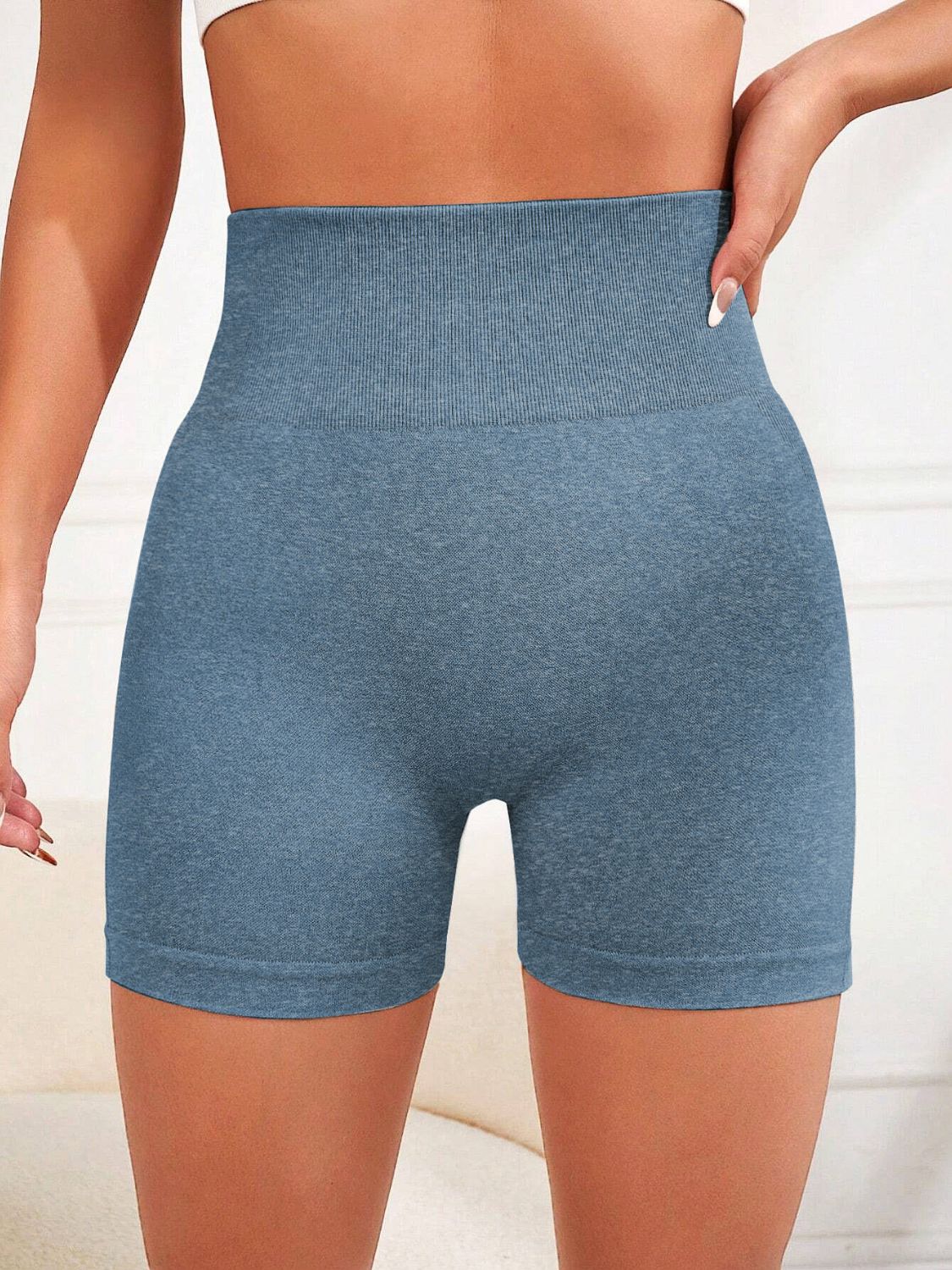 High Waist Active Shorts -  LOOCK MAKET