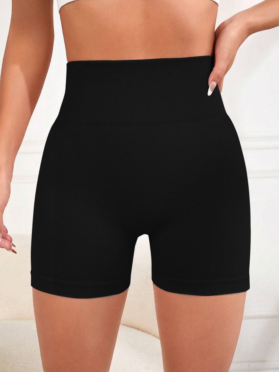 High Waist Active Shorts -  LOOCK MAKET