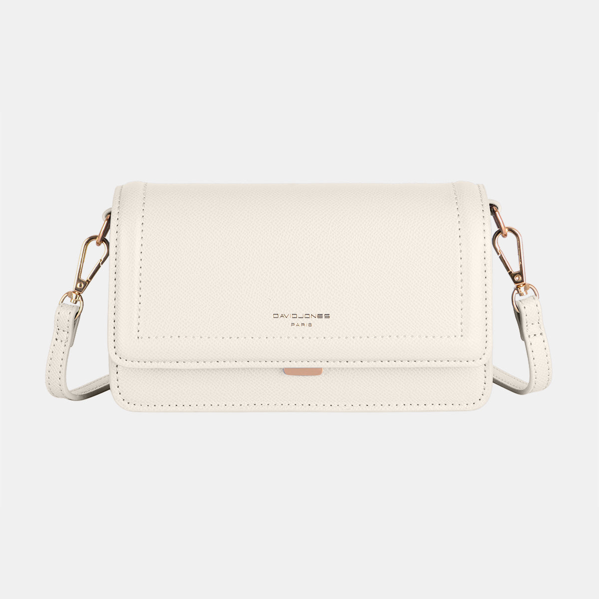 David Jones PU Leather Crossbody Bag -  LOOCK MAKET