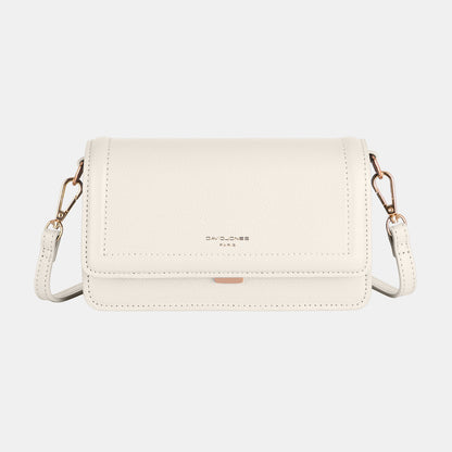 David Jones PU Leather Crossbody Bag -  LOOCK MAKET