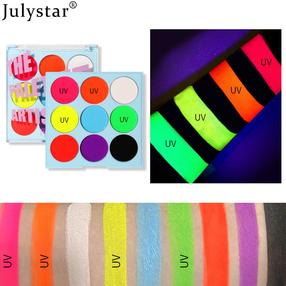 Color Fluorescent Eyeshadow Cream Painted Waterproof Sweatproof Easy To Apply Lasting Natural Quick-Drying Eyeliner