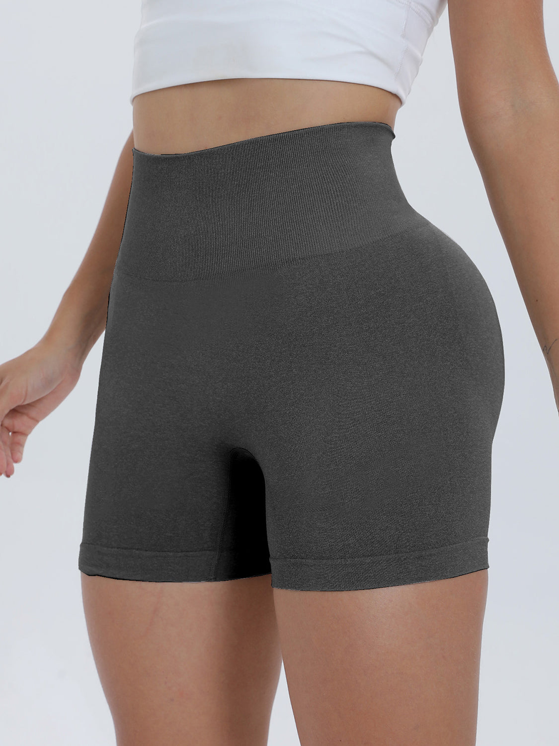 High Waist Active Shorts -  LOOCK MAKET