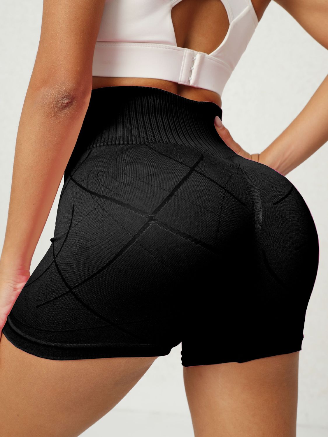 High Waist Active Shorts -  LOOCK MAKET