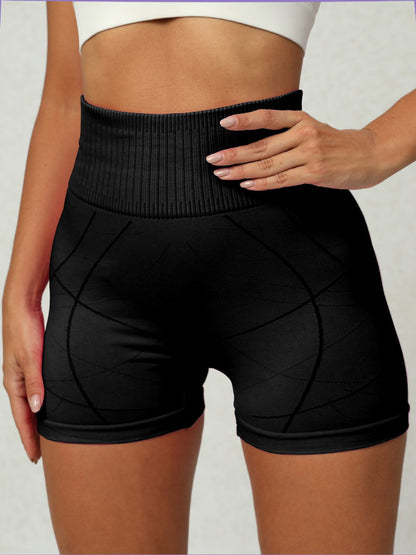 High Waist Active Shorts -  LOOCK MAKET