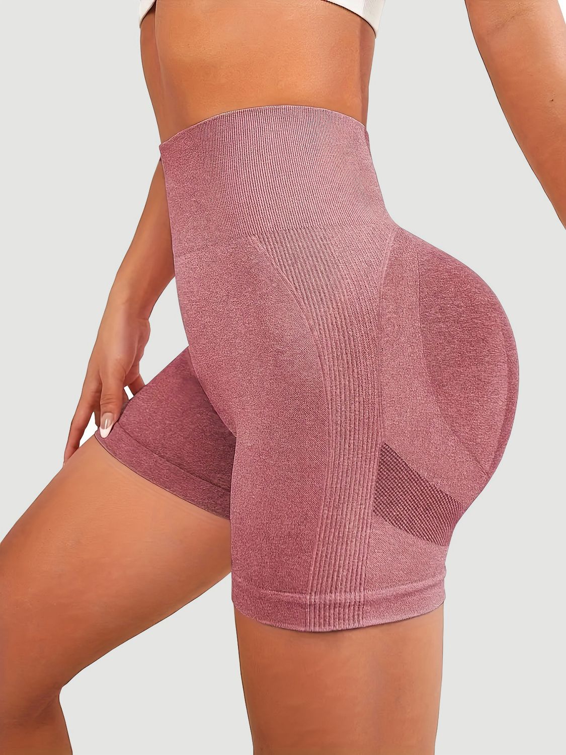 High Waist Active Shorts -  LOOCK MAKET