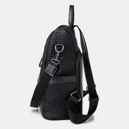 PU Leather Backpack Bag -  LOOCK MAKET