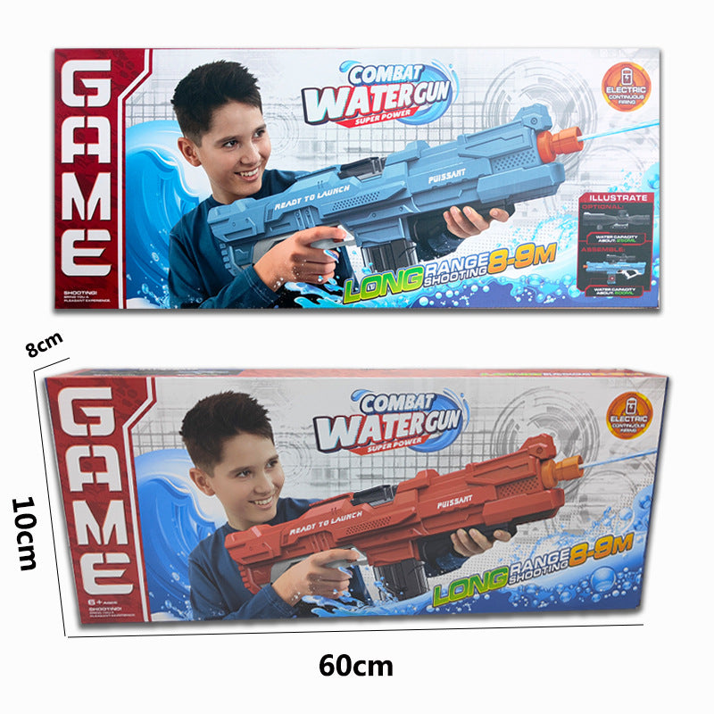 New Fully Automatic Electric Water Gun Toy Children's Electric Toy Water Gun Large Capacity Water Gun -  LOOCK MAKET