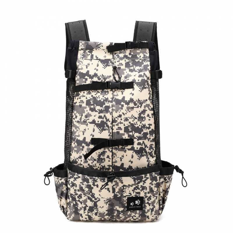 Pet Shoulder Traveler Backpack Medium And Large Dogs Exposed Bag Ventilation And Breathable Washable Outdoor Backpack